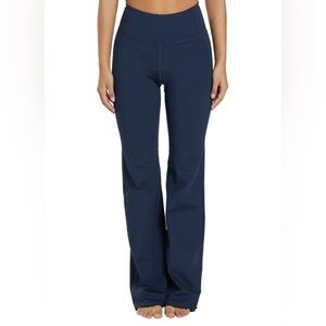 Girlfriend Collective Flare Yoga Pants (Navy)